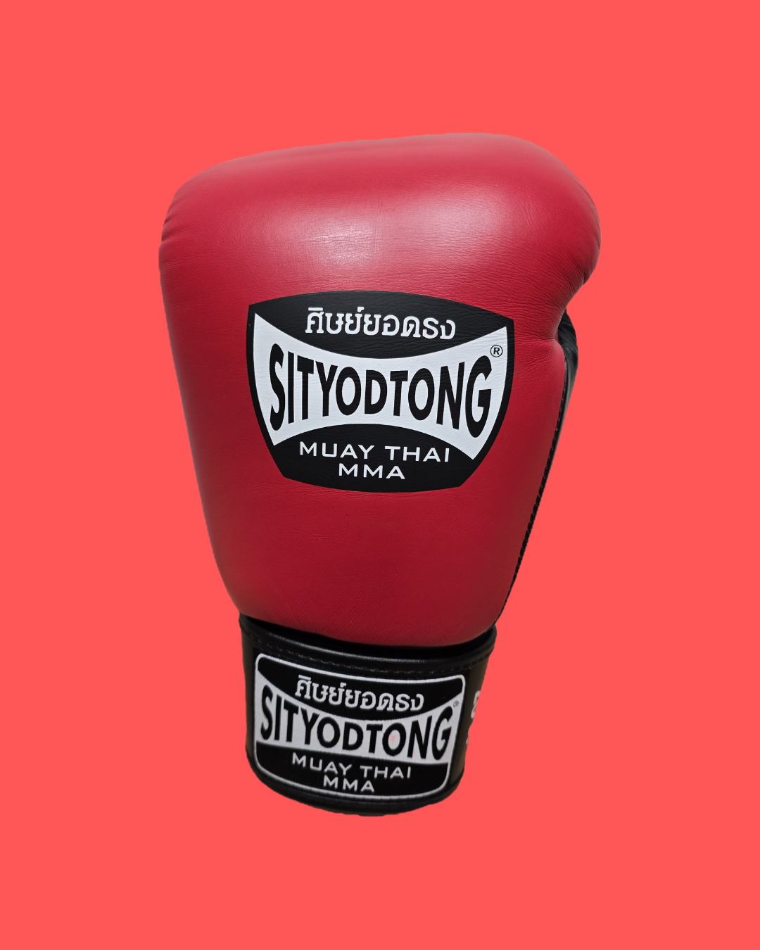 Gloves - 16 Oz Leather Muay Thai Boxing Gloves