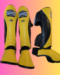 Shin Guards - Leather, Authentic Made in Thailand