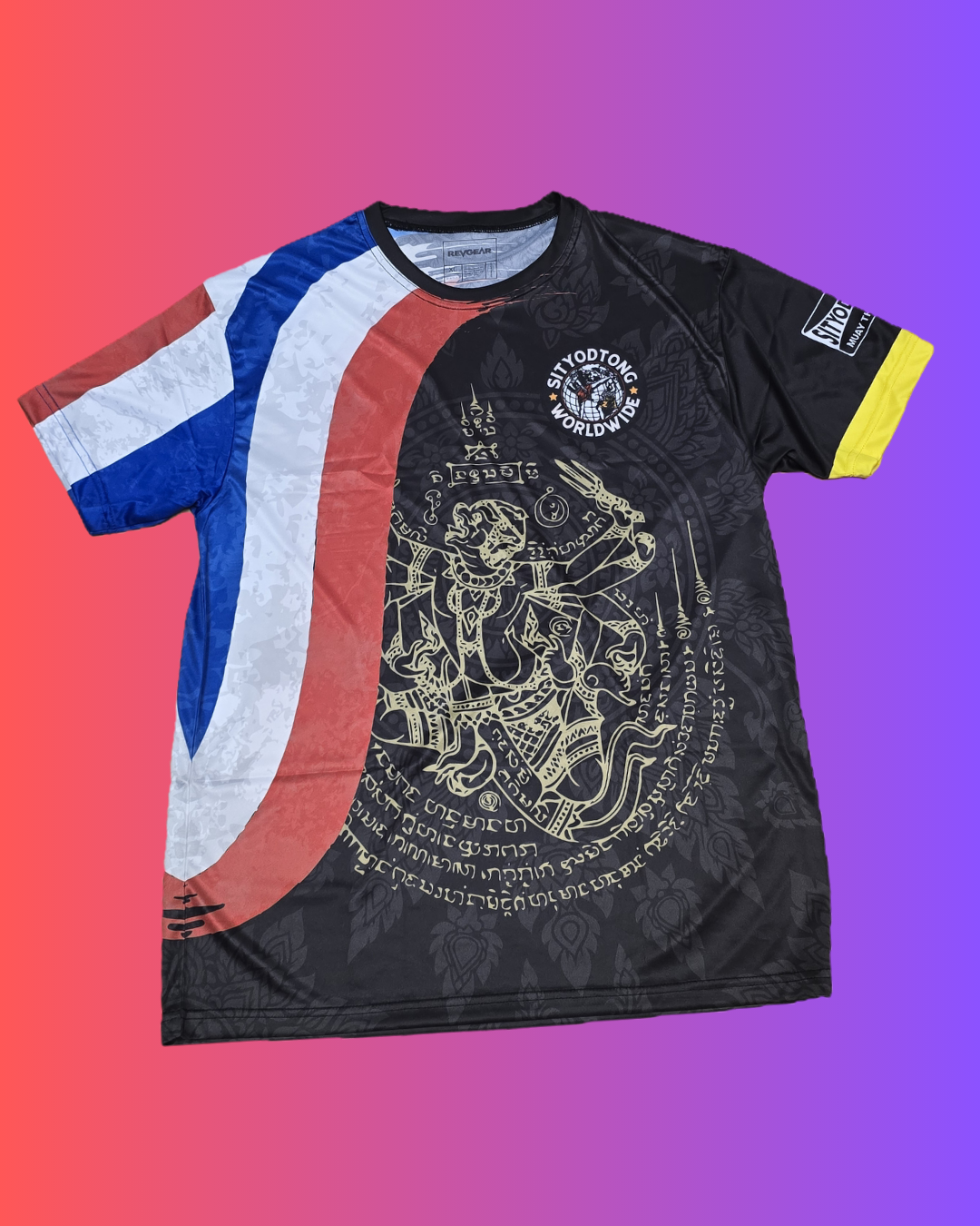 Worldwide Dry Fit Exercise Shirt- Revgear T Shirt