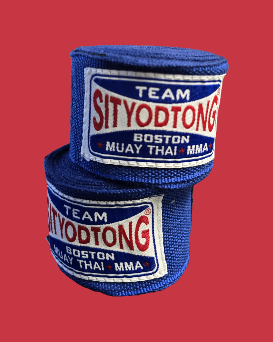 Hand Wraps - Red, Blue, Black, US/Thai Flag with Patch