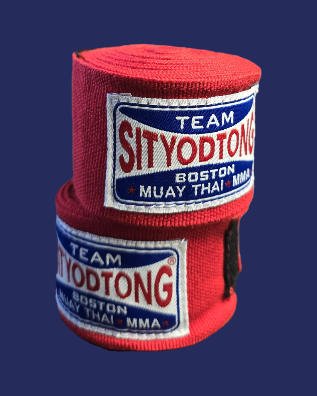 Hand Wraps - Red, Blue, Black, US/Thai Flag with Patch