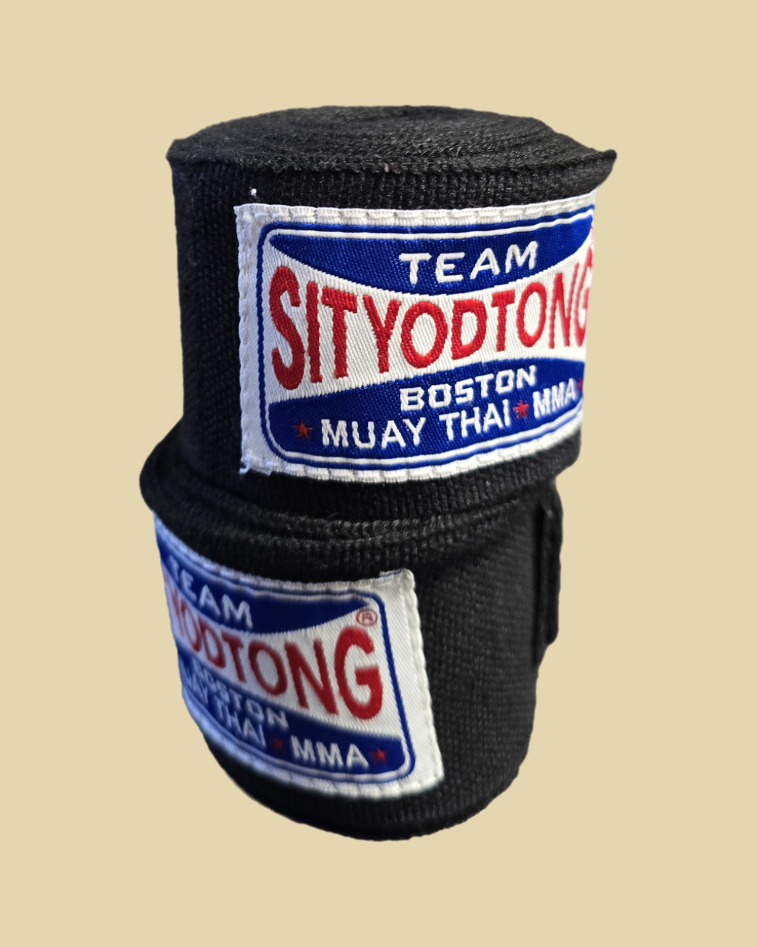 Hand Wraps - Red, Blue, Black, US/Thai Flag with Patch