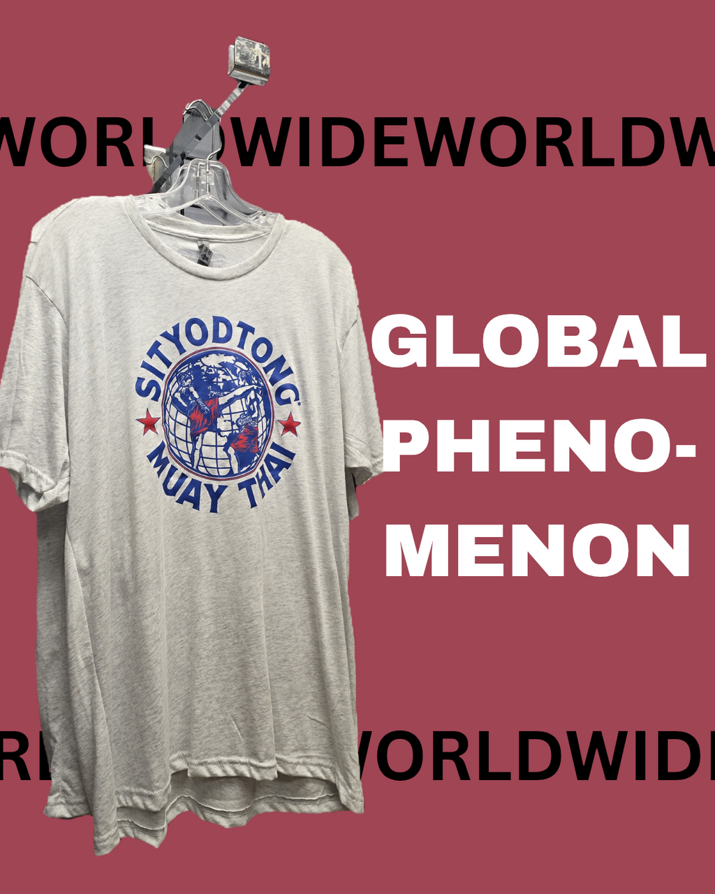 Sityodtong Worldwide T-Shirt - Cotton & Polyester Printed Tee
