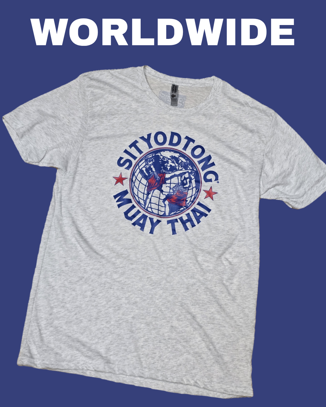 Sityodtong Worldwide T-Shirt - Cotton & Polyester Printed Tee